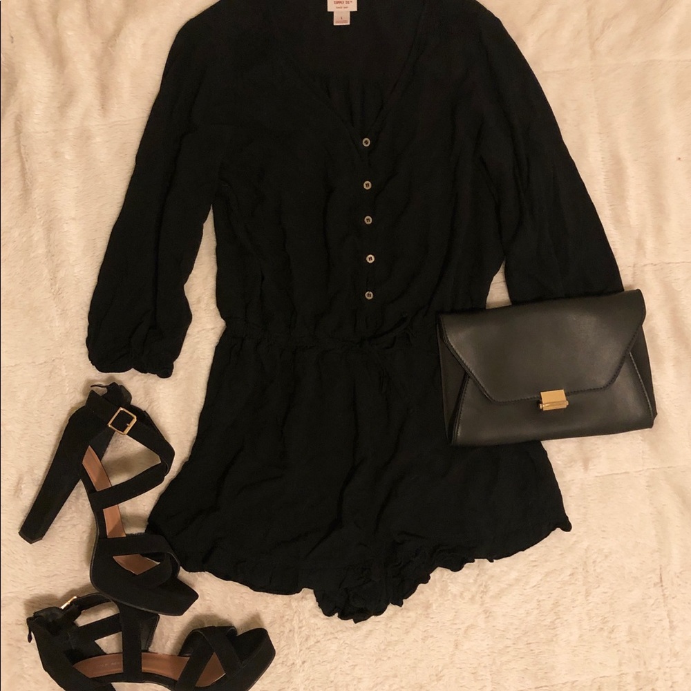 Black romper!